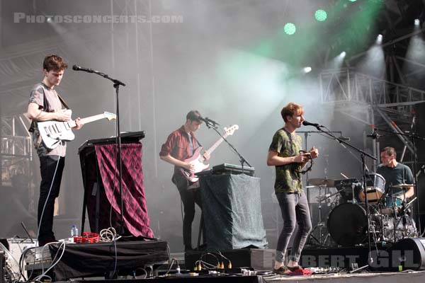 GLASS ANIMALS - 2014-07-18 - PARIS - Parvis de l'Hotel de Ville - David Algernon Bayley - Joseph Seaward - Andrew L Macfarlane - Edmund Irwin-Singer 